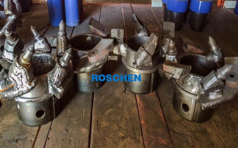 kepala pemotong sekop.